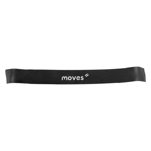 Posilňovacia guma Moves Loop | špeciálne silná - čierna | 30 x 2,5 cm