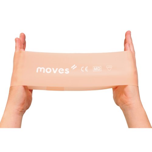 Moves Loop široká gumička slučka | extra slabá - béžová | 30 x 7,5 cm