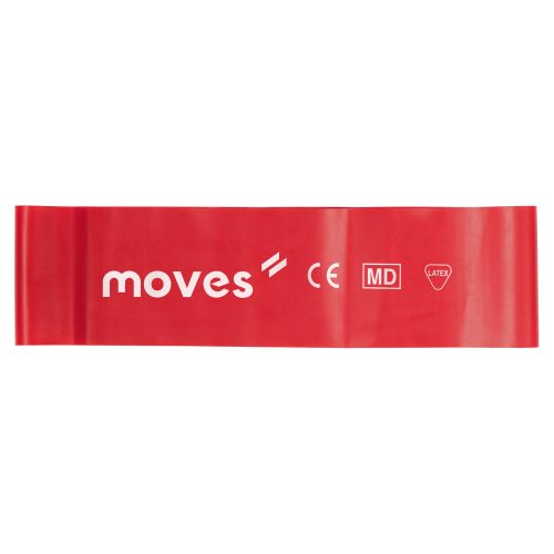 Moves Wide Loop széles erősítő gumiszalag hurok | piros | 3.1-8.7kg | 30 x 7,5 cm 