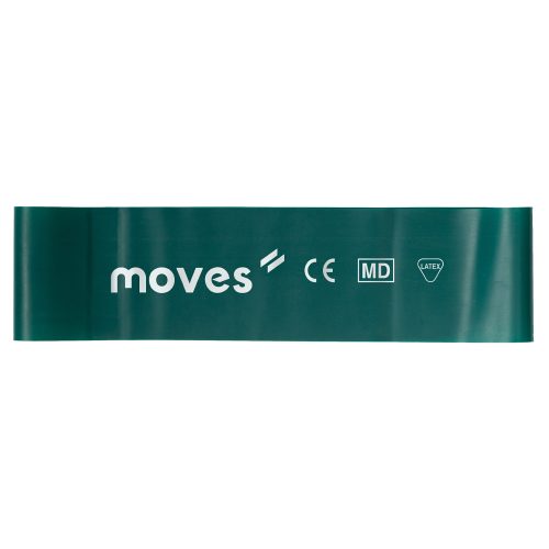 Moves Wide Loop široká posilňovacia gumička slučka | silná - zelená | 30 x 7,5 cm