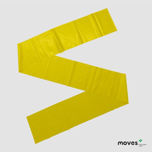 Moves Band gumová páska 1,5m | slabá - žltá