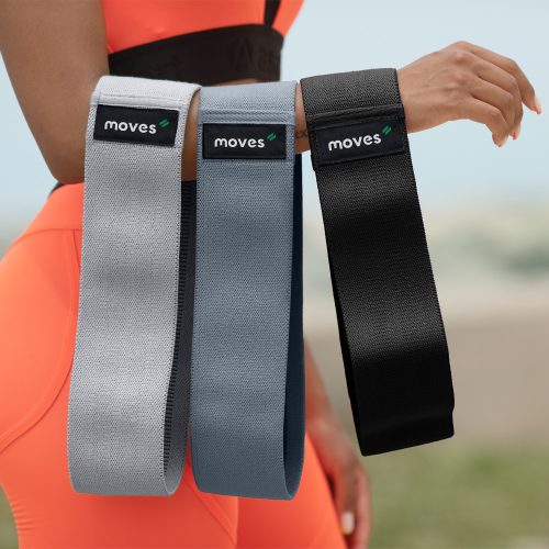 Moves Resistance Fabric Loops - sada 3 ks