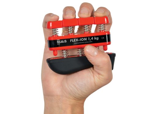 Moves Flex-Ion posilňovač prstov a ruky | červený | 1,4 kg na prst