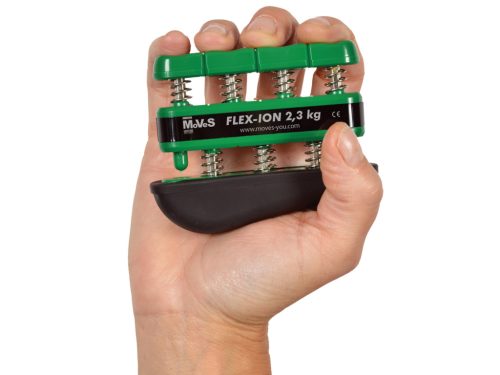 Moves Flex-Ion posilňovač rúk a prstov | zelená | 2,3 kg na prst