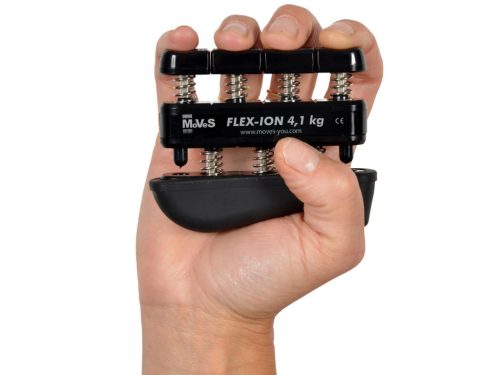Moves Flex-Ion posilňovač ruky a prstov | čierny | 4,1 kg na prst