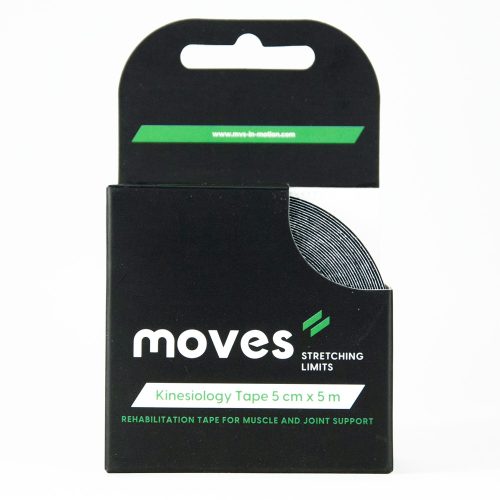 Moves kineziologický tejp 5 cm x 5 m | čierny