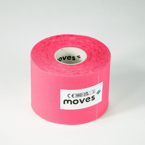 Moves kineziologický pásik 5 cm x 5 m | ružový
