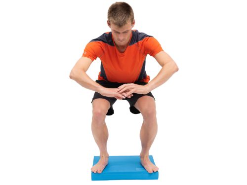 Balance Pad rovnovážny vankúš | obdĺžnikový | modrý