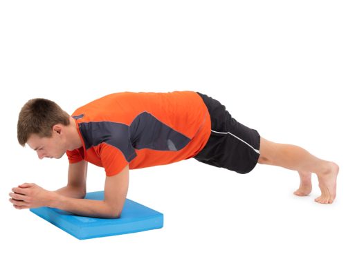 Balance Pad rovnovážny vankúš | obdĺžnikový | modrý