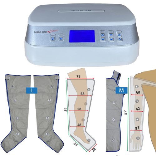Power Q-1000 Premium sada – L návleky na nohy a M manžety na ruky