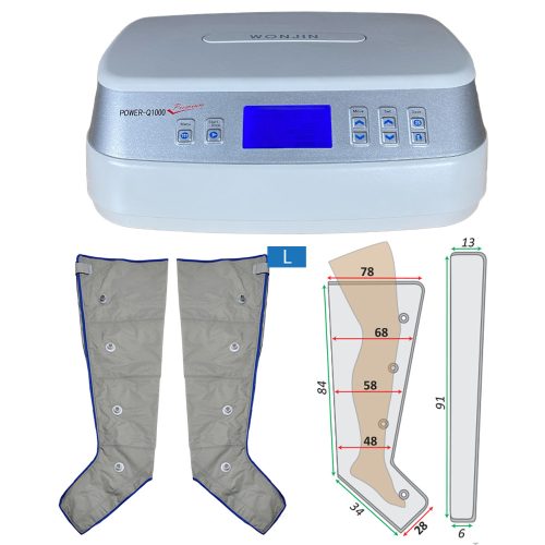 Power Q-1000 Premium sada na ošetrenie nôh, veľkosť L