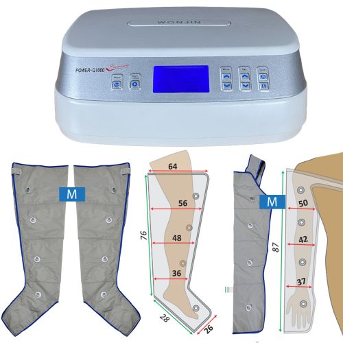 Power Q-1000 Premium sada – návleky M na nohy a M na ruky