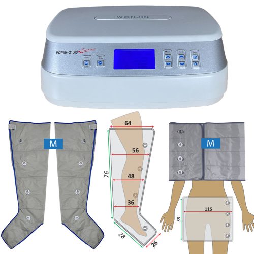 Power Q-1000 Premium sada – návleky na nohy M a opasok M