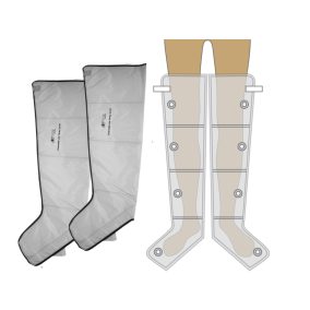   Pár manžiet na nohy, veľkosť M, 4 vzduchové komory, PQ-2200