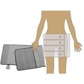 Trupová manžeta veľkosť M 4-komorová PQ-2200