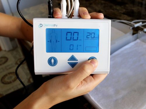 DermaDry Total – prístroj na liečbu hyperhidrózy