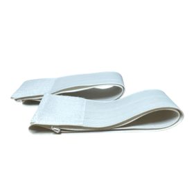 Elastický popruh 5 × 50 cm, 2 ks, biely